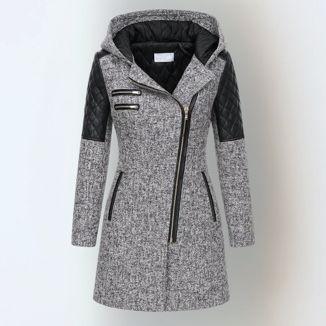 Valeria | Manteau d'Hiver Luxueux et Chaud