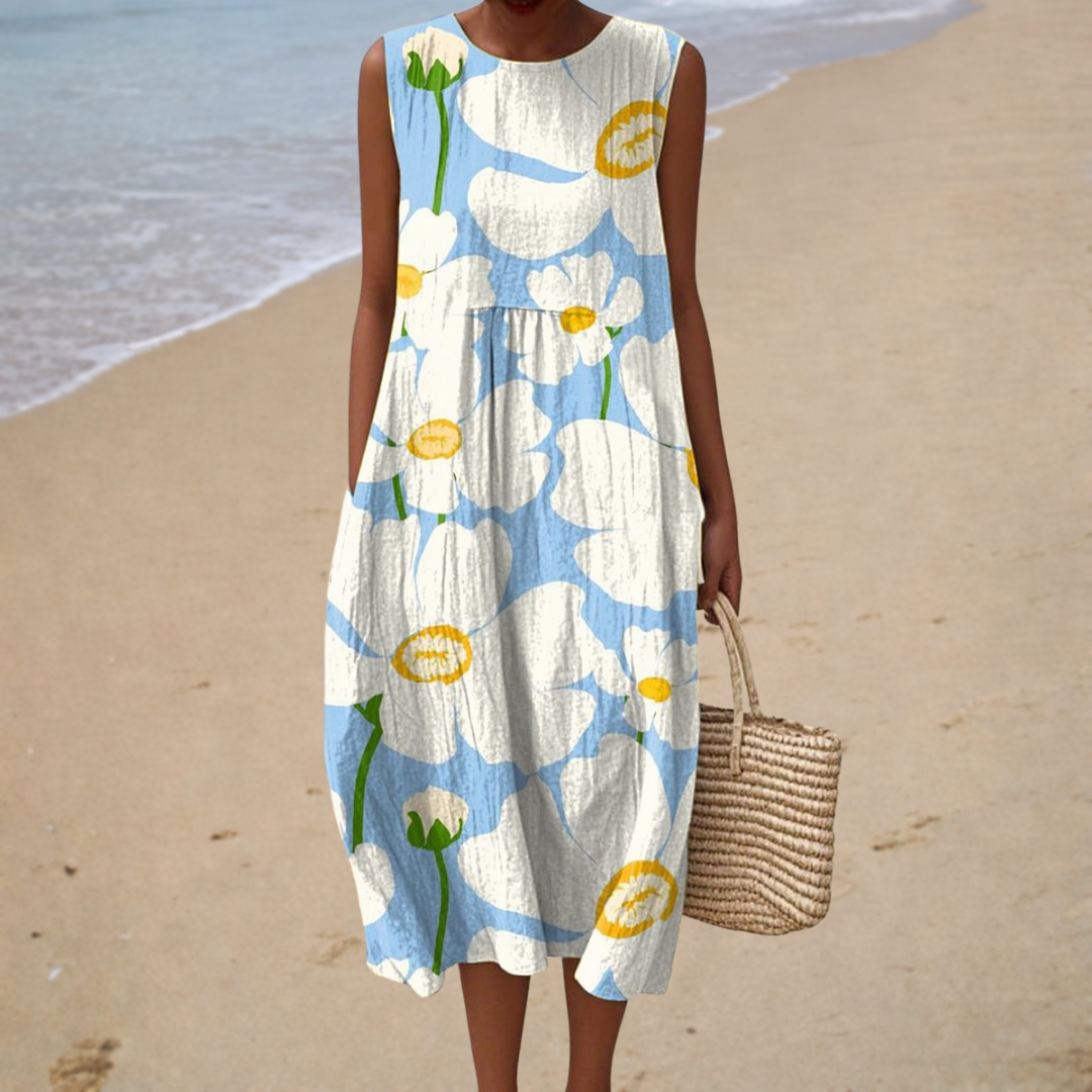 Clémence – Robe Fleurs Provence