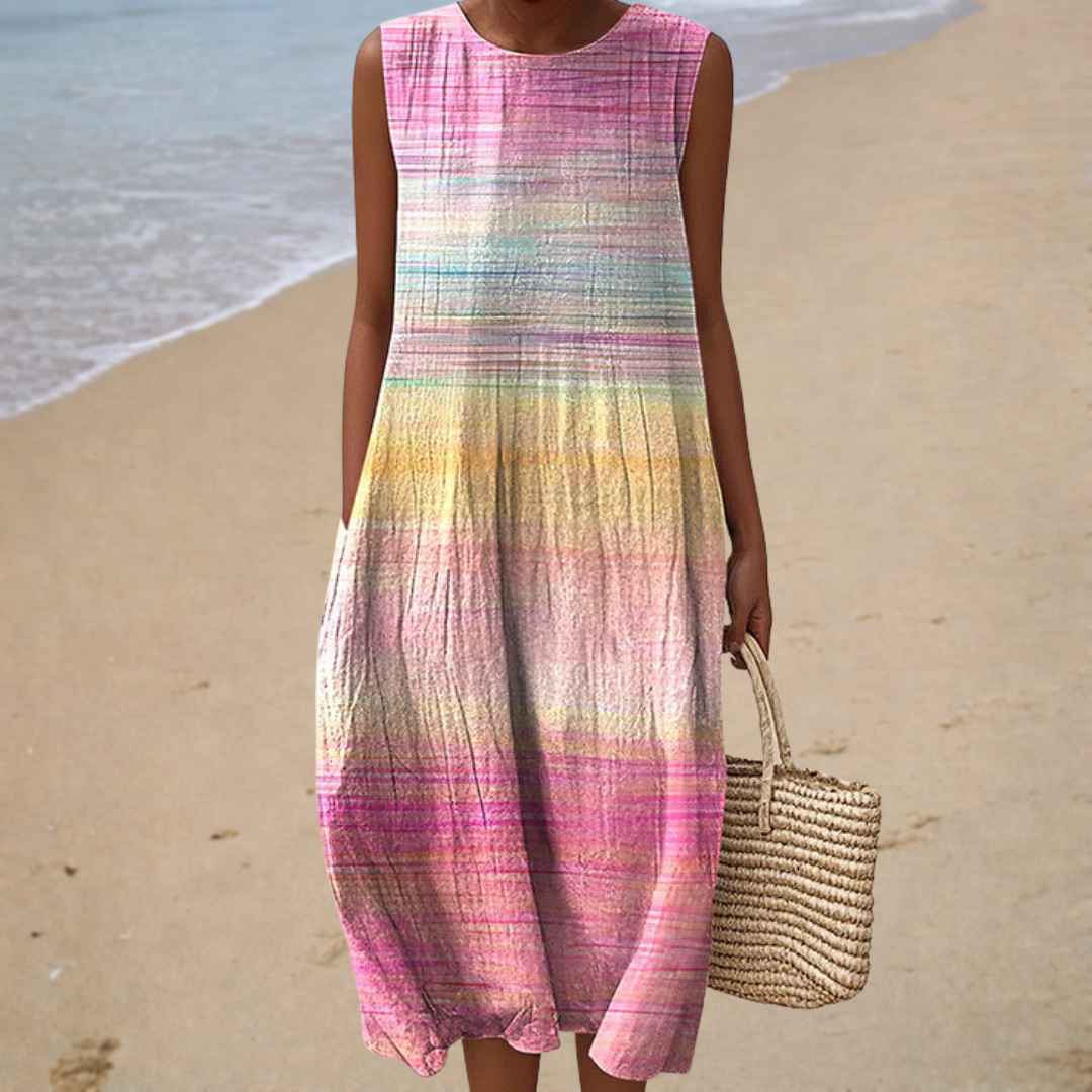 Colette – Robe Rose Tendre