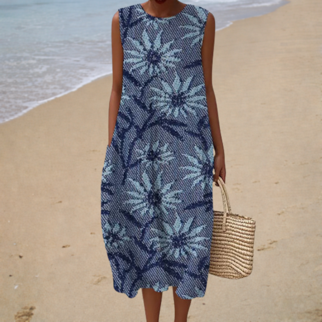 Agathe – Robe Sans Manches Légère