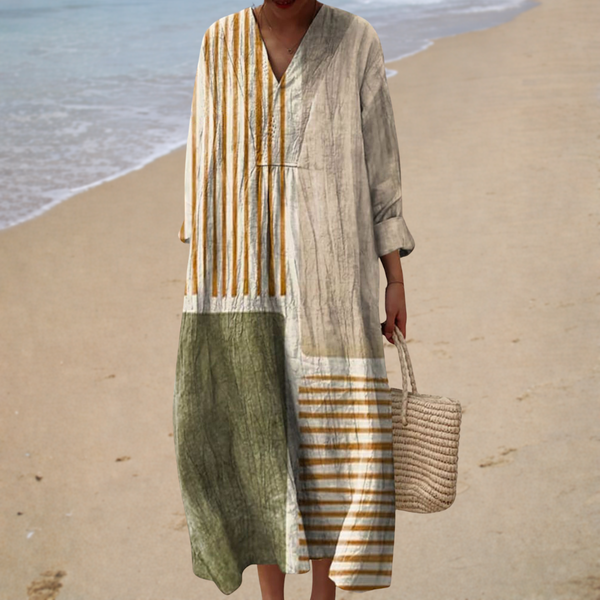 Adeline – Robe Imprimée Flatteuse