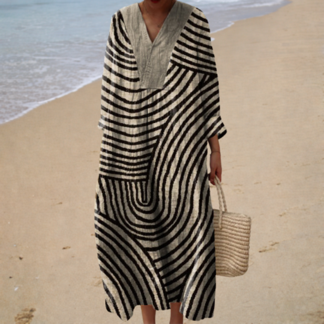 Marianne – Robe Tons Bruns