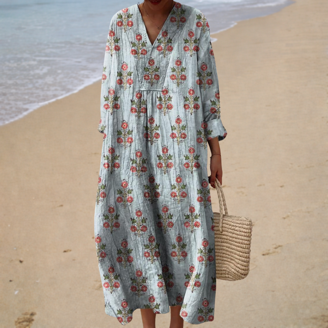 Capucine – Robe Imprimée Caractère