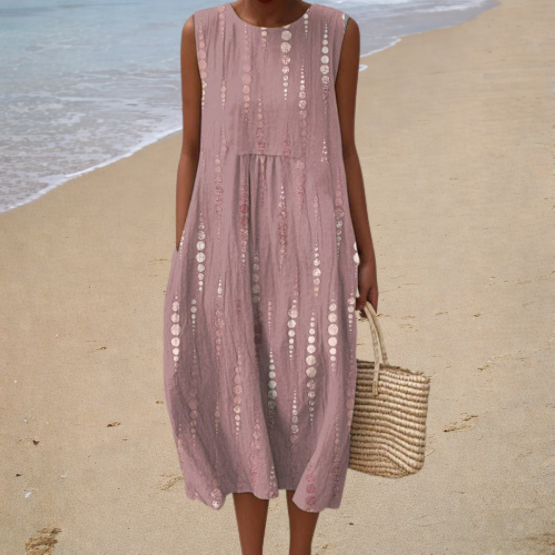 Élodie – Robe Rose Tendre