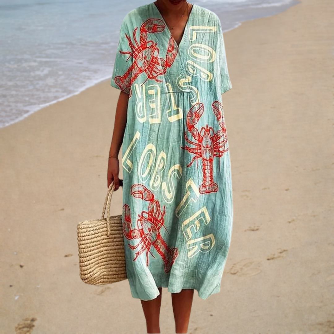 Anaïs – Robe Imprimé Fantaisie