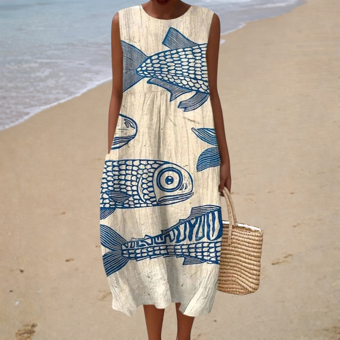 Océane – Robe Rose Aérienne