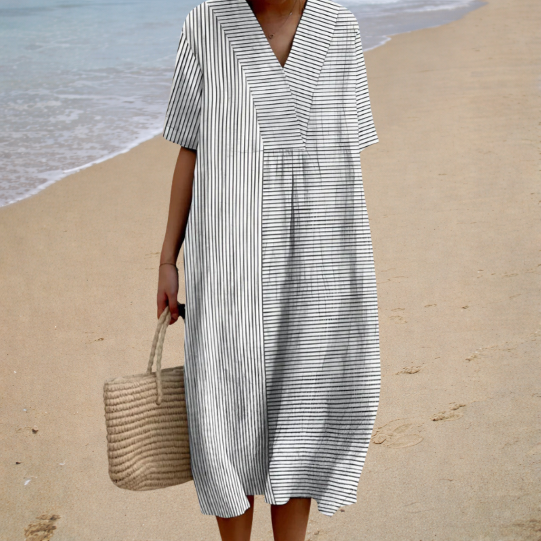 Marion – Robe Blanche Essentielle